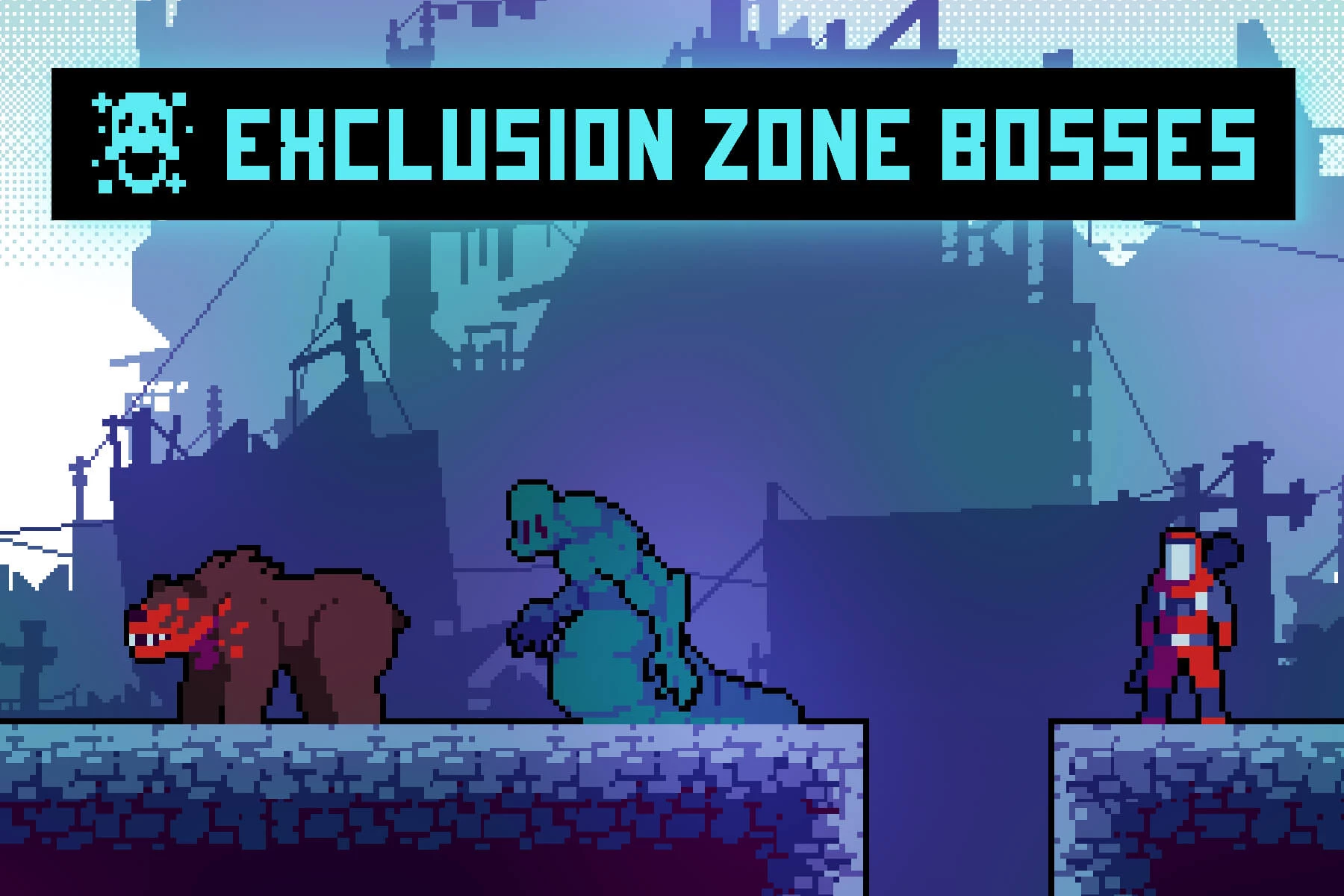 Monsters from the Exclusion Zone Pixel Art