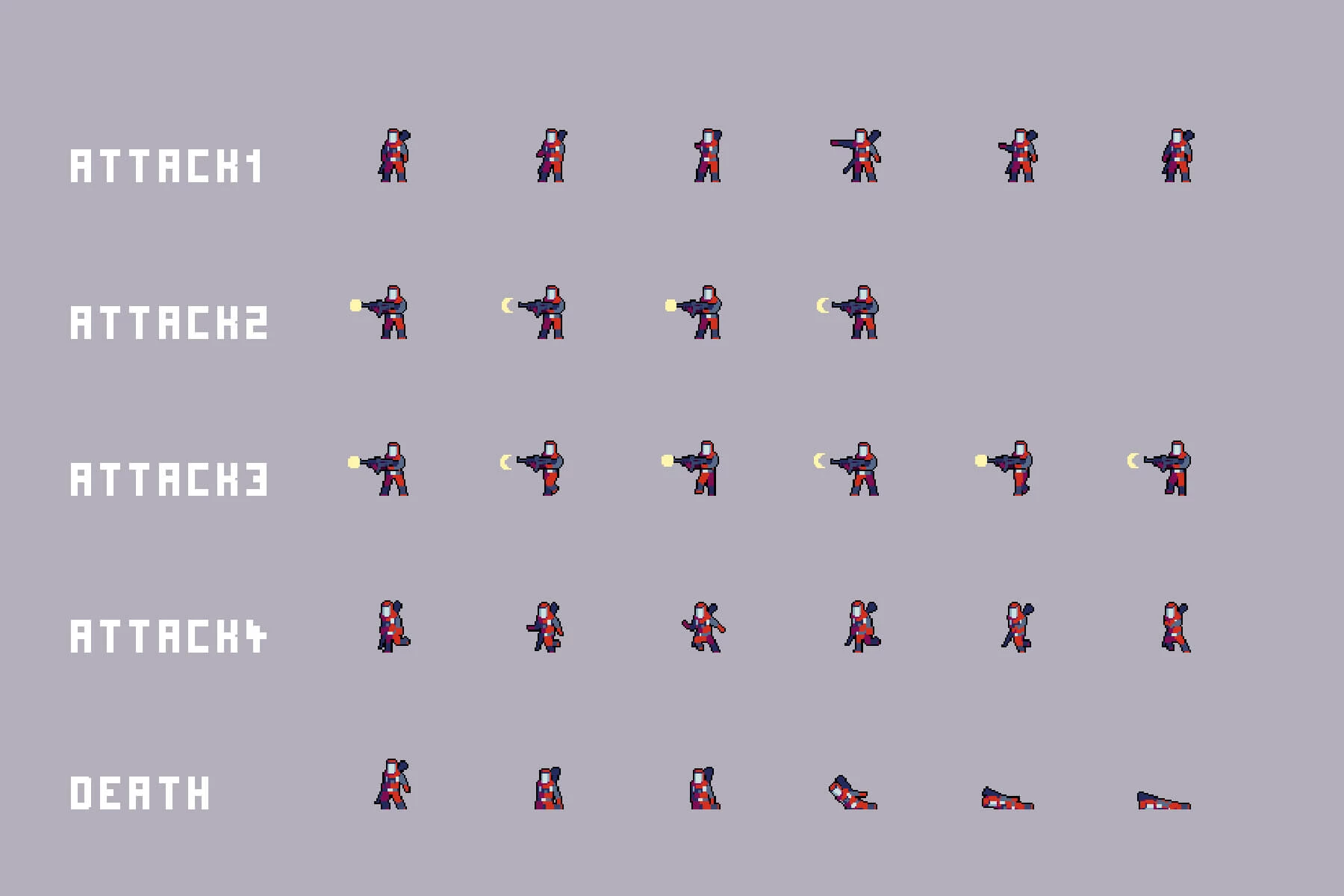 Monsters from the Exclusion Zone Pixel Art