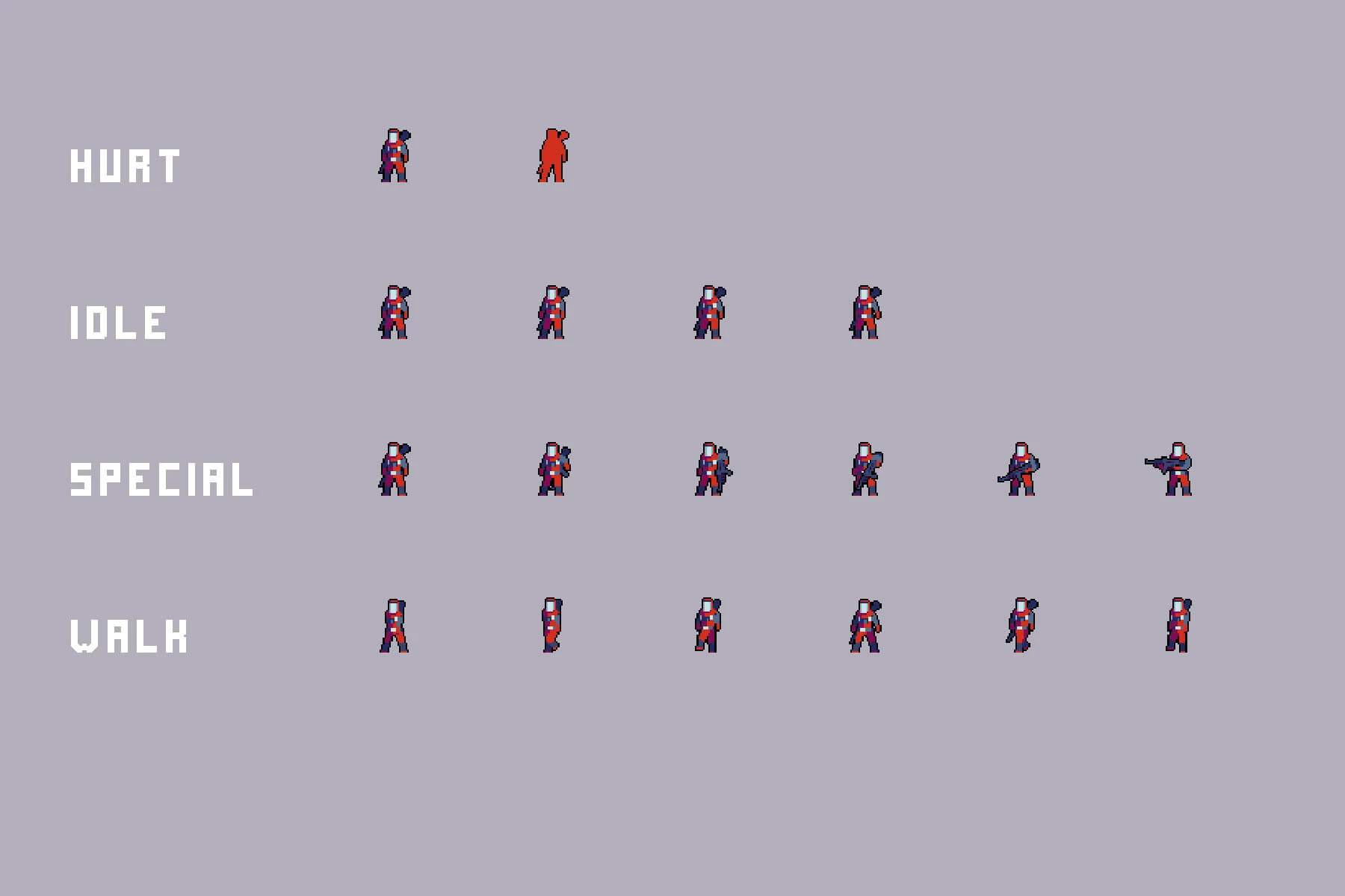 Monsters from the Exclusion Zone Pixel Art