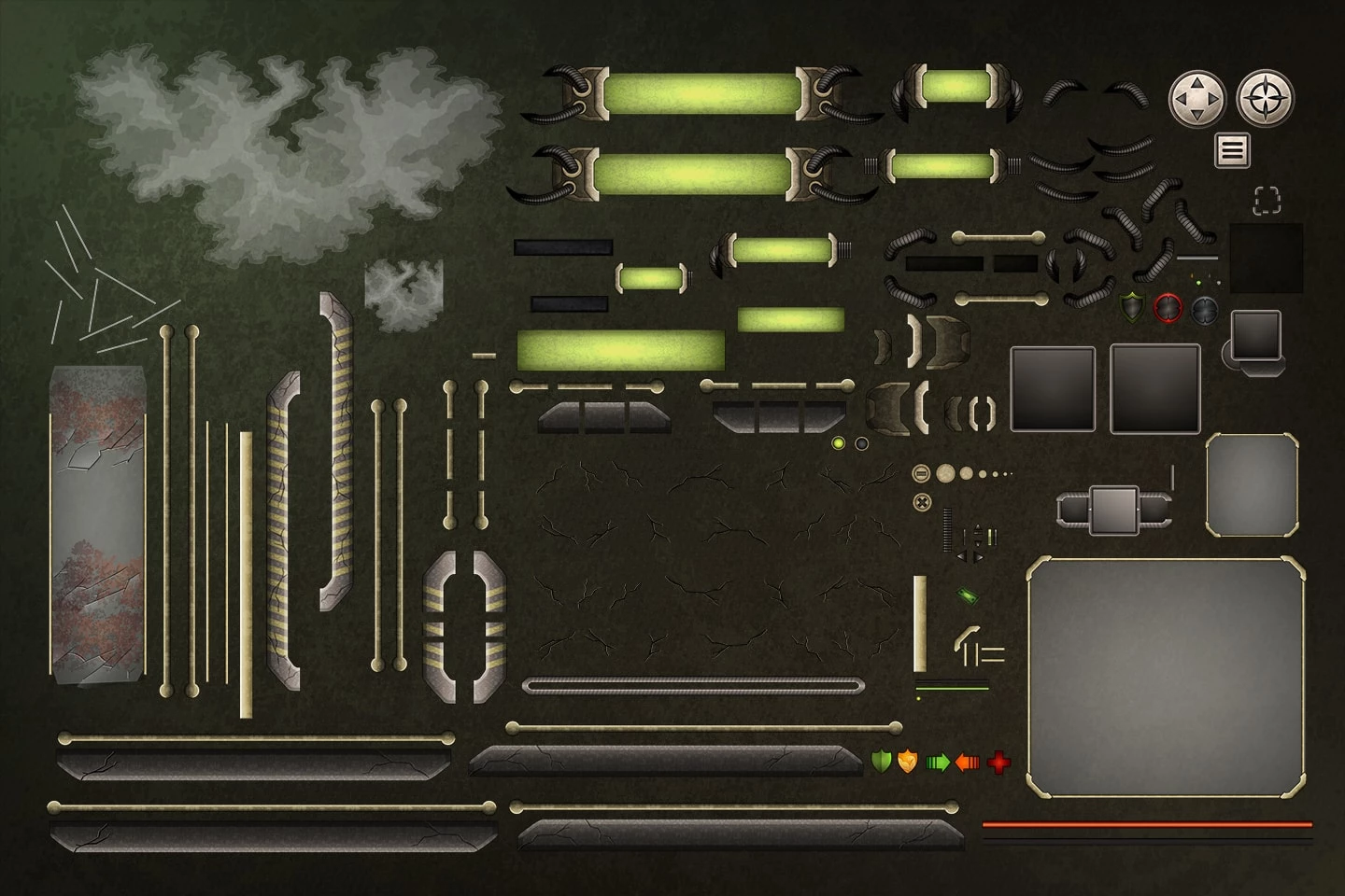 Zombie TDS Game User Interface