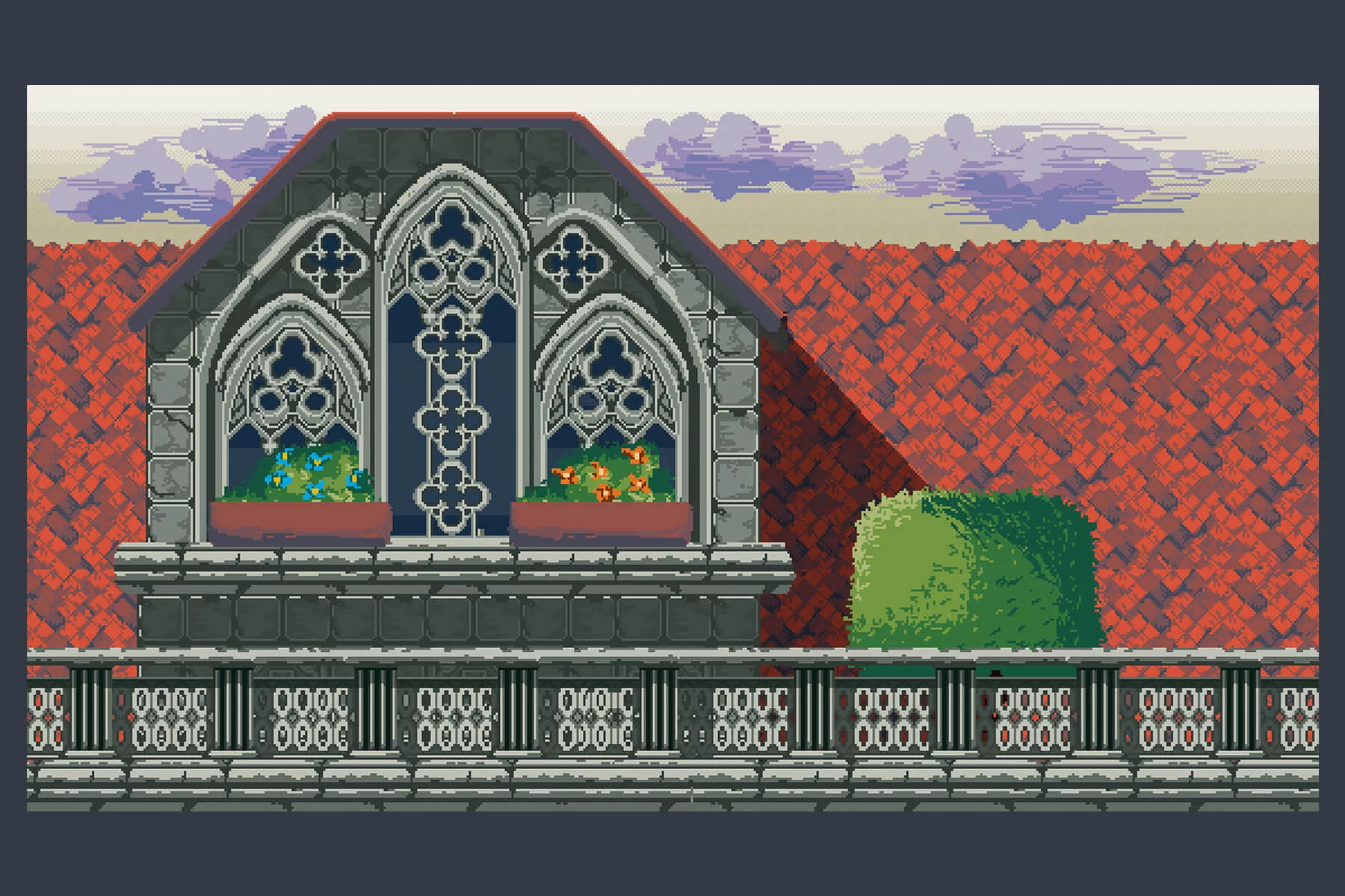 Castle Interior Pixel Game Backgrounds