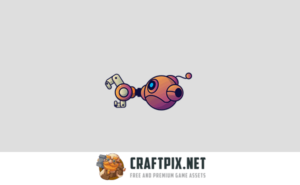 Robots V2 Enemy Sprite Set