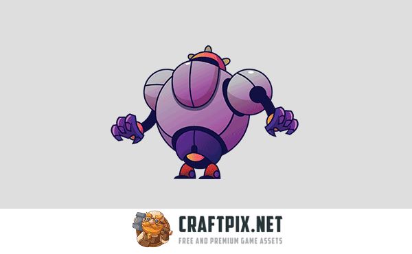 Robot V5 Character Sprites
