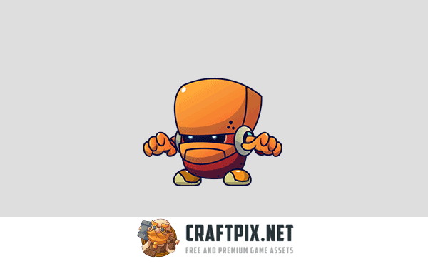 Robot V5 Character Sprites