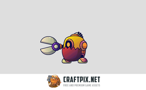 Robot V5 Character Sprites