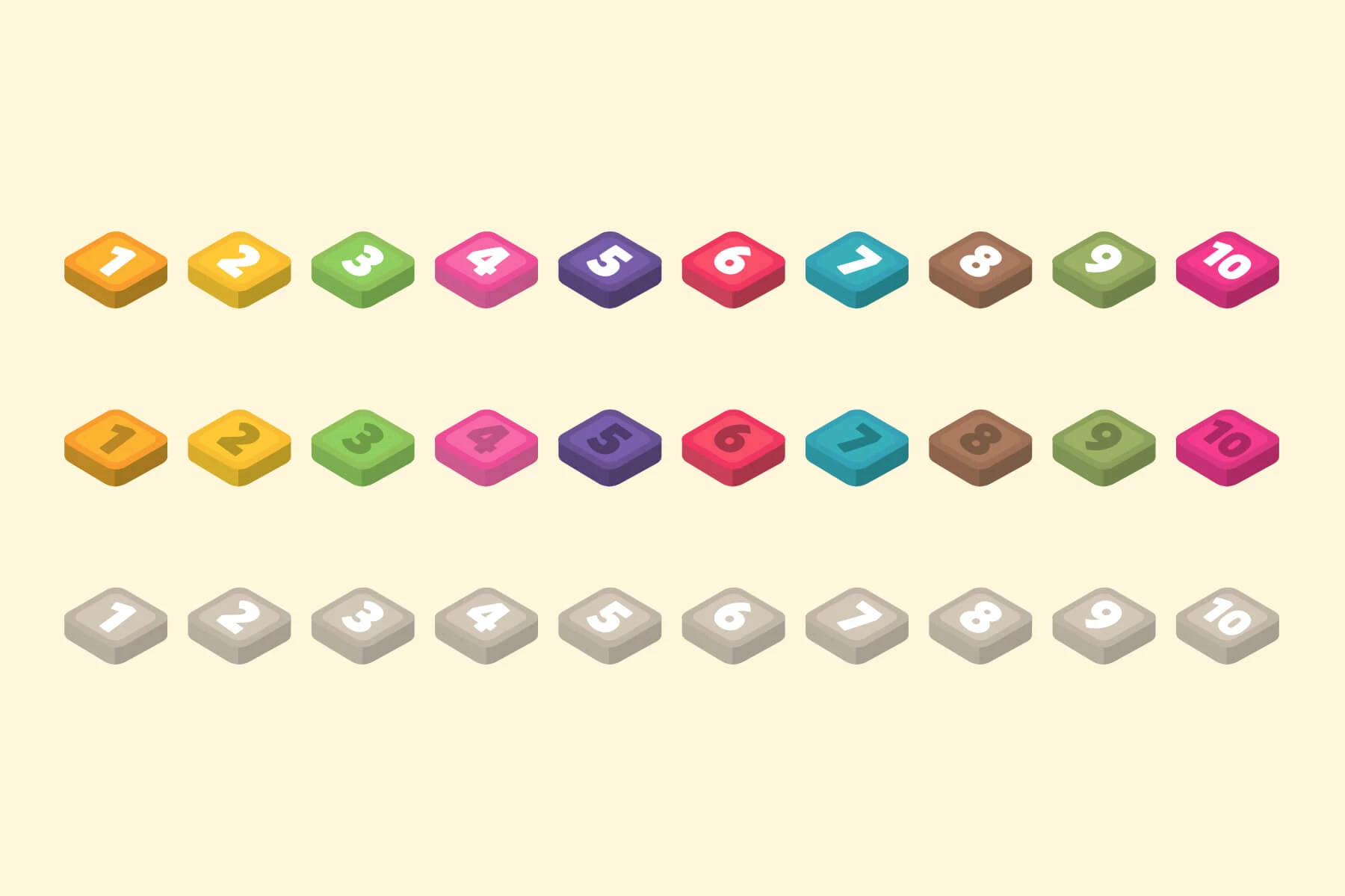 Autumn Isometric Game Assets