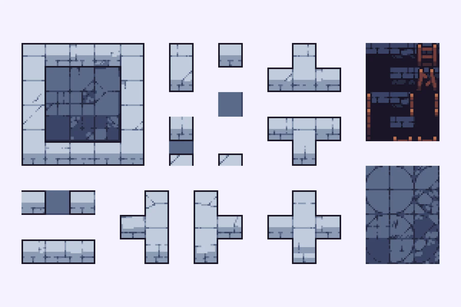 Top-Down Roguelike Game Kit Pixel Art