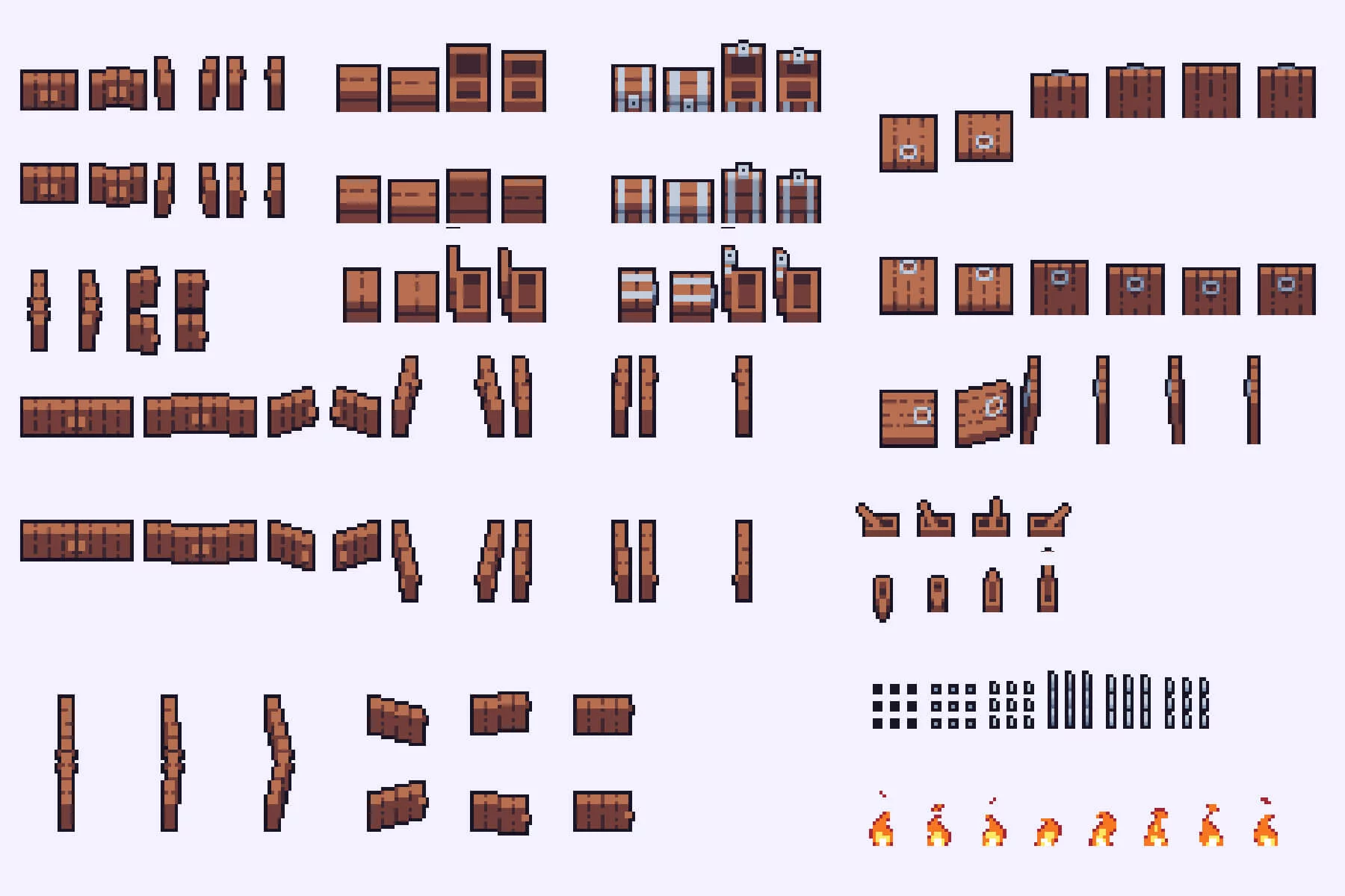 Top-Down Roguelike Game Kit Pixel Art