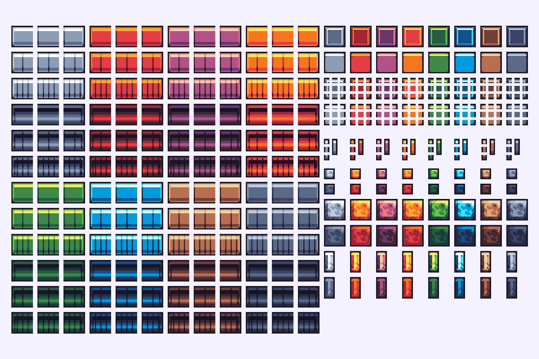 Top-Down Roguelike Game Kit Pixel Art