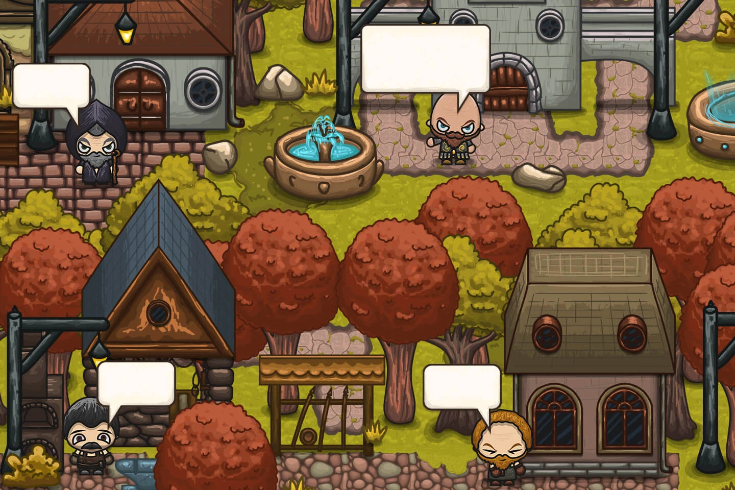 NPC Character Pack: Blacksmith, Jeweler, Sage, Warlord