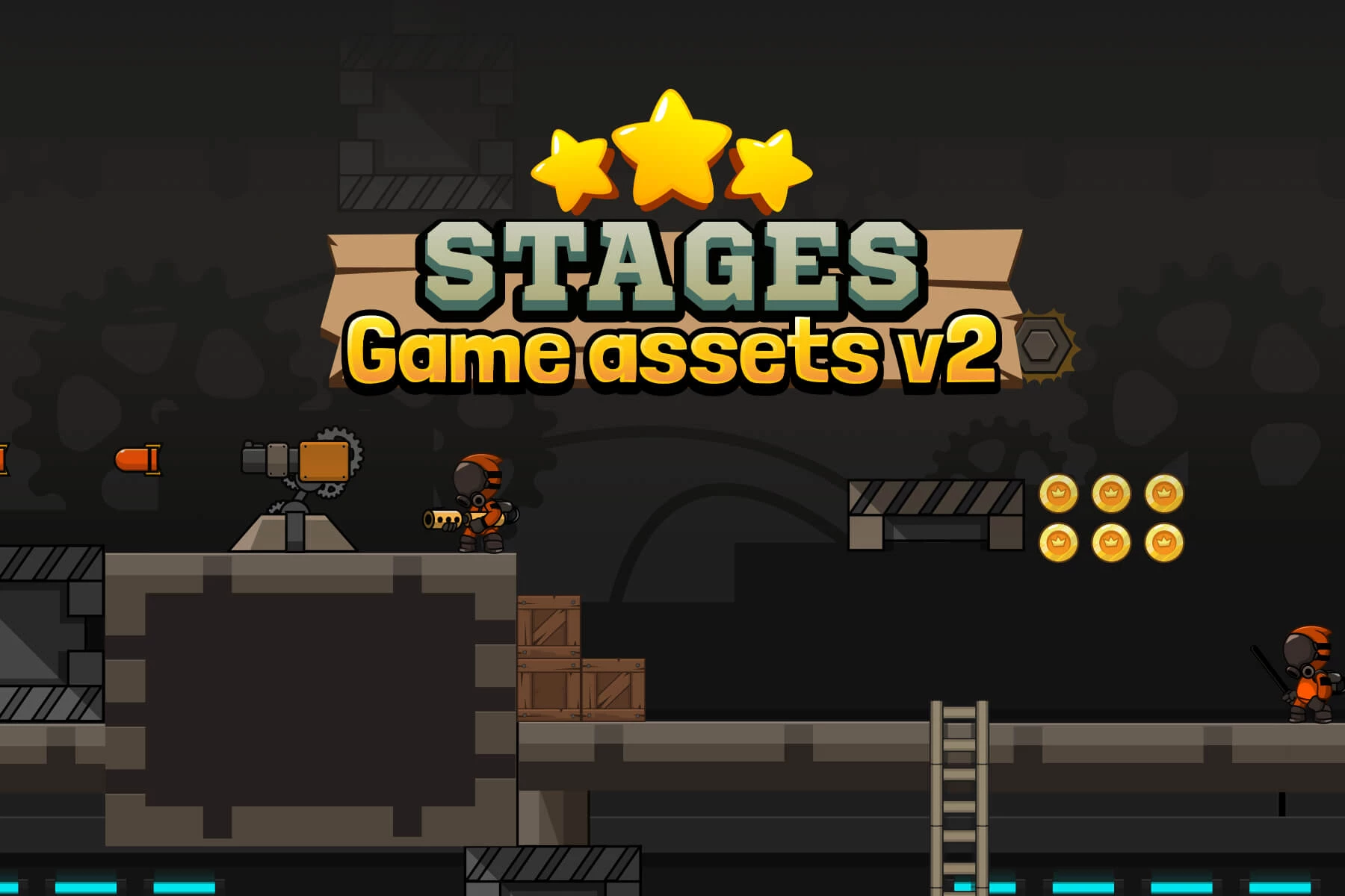 Game Level Asset Pack