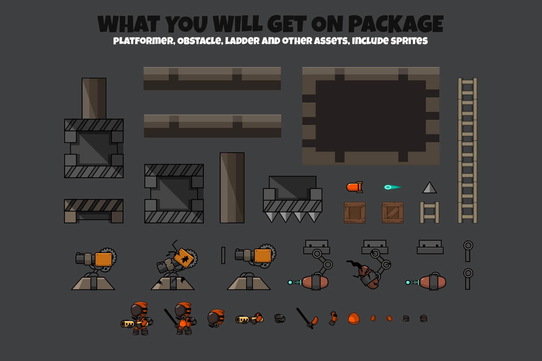 Game Level Asset Pack