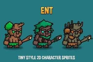 Ent Tiny Style 2D精灵：奇幻生物动画素材