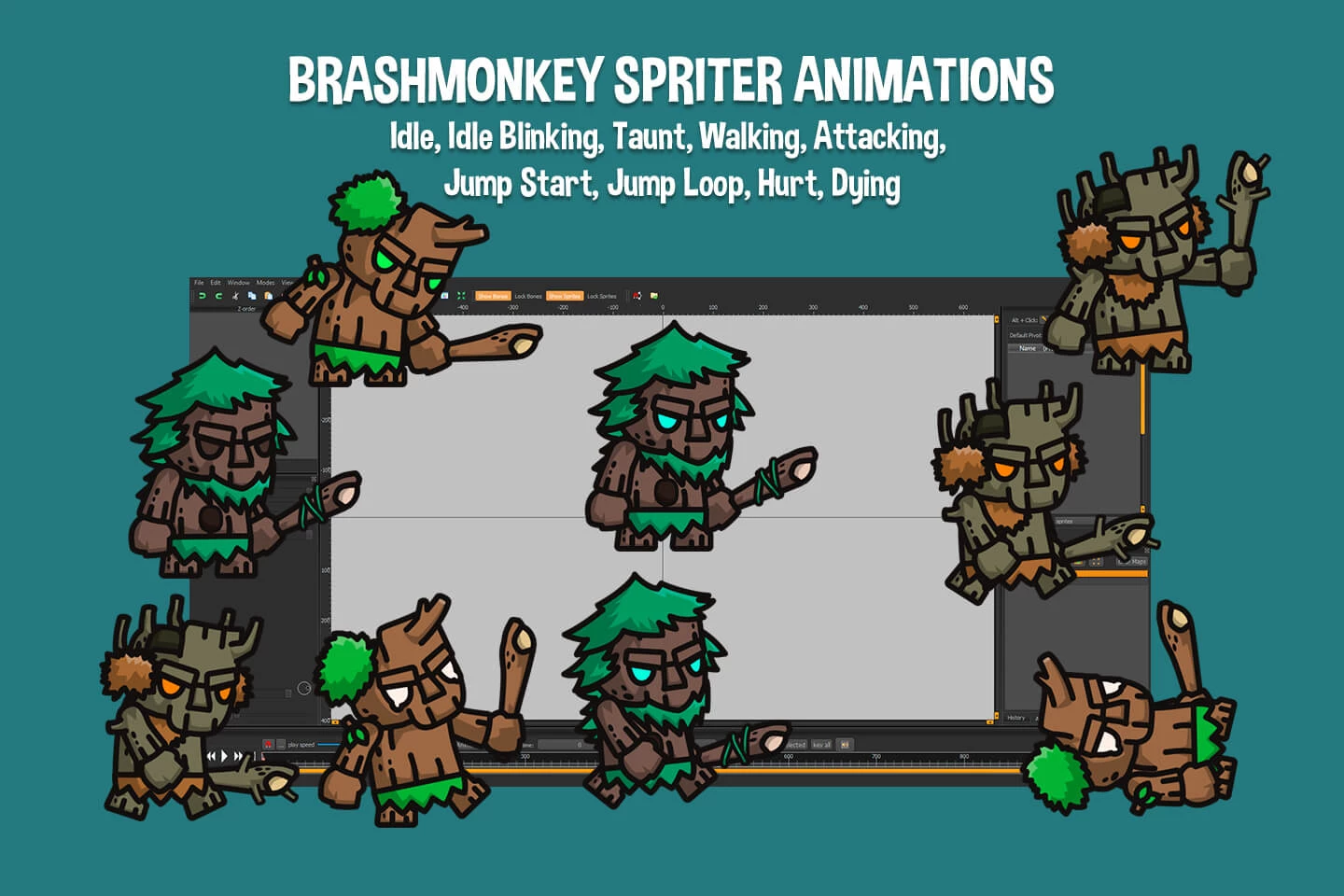 Ent Tiny Style 2D Sprites