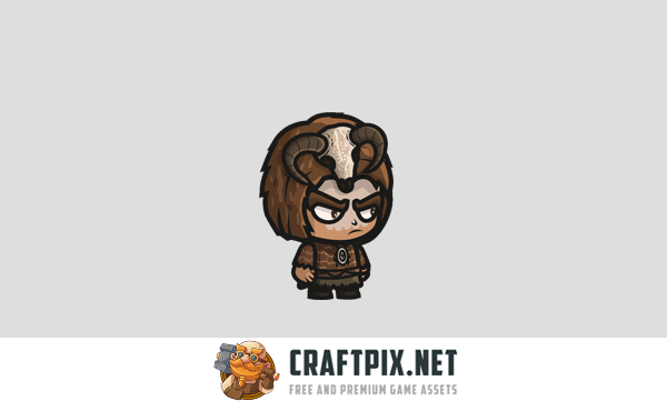 Shaman Chibi Character Sprites