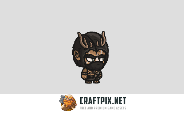 Shaman Chibi Character Sprites