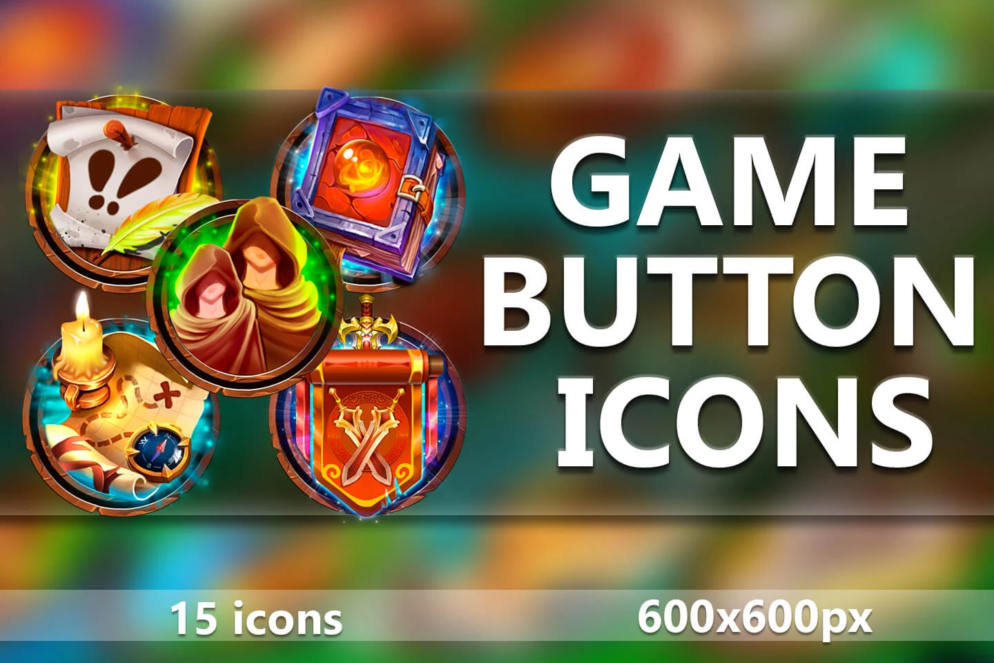 Game Button Icons