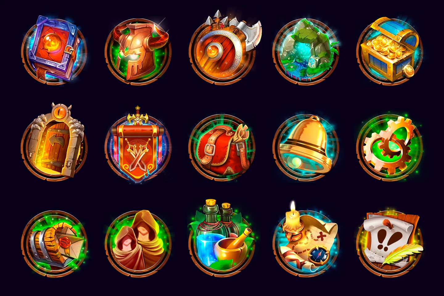 Game Button Icons