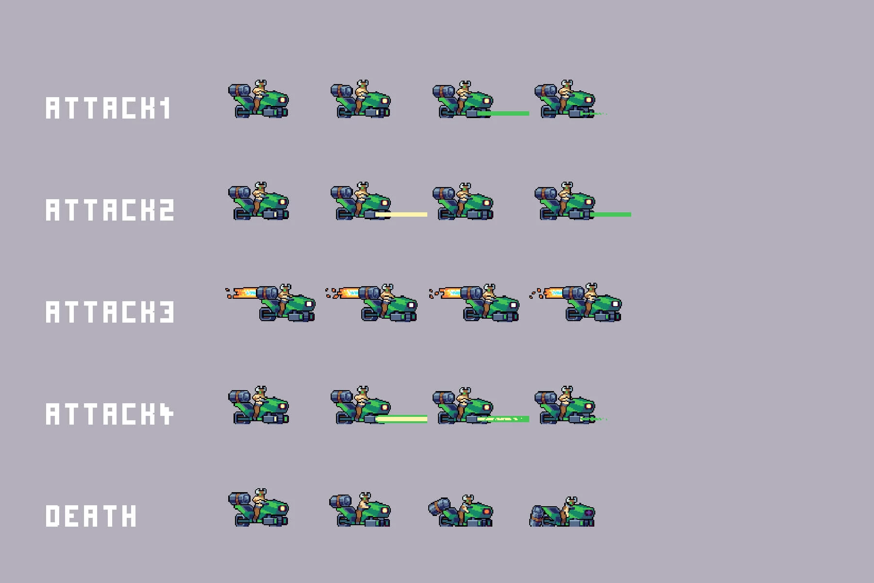 Residential Area Bosses Pixel Art