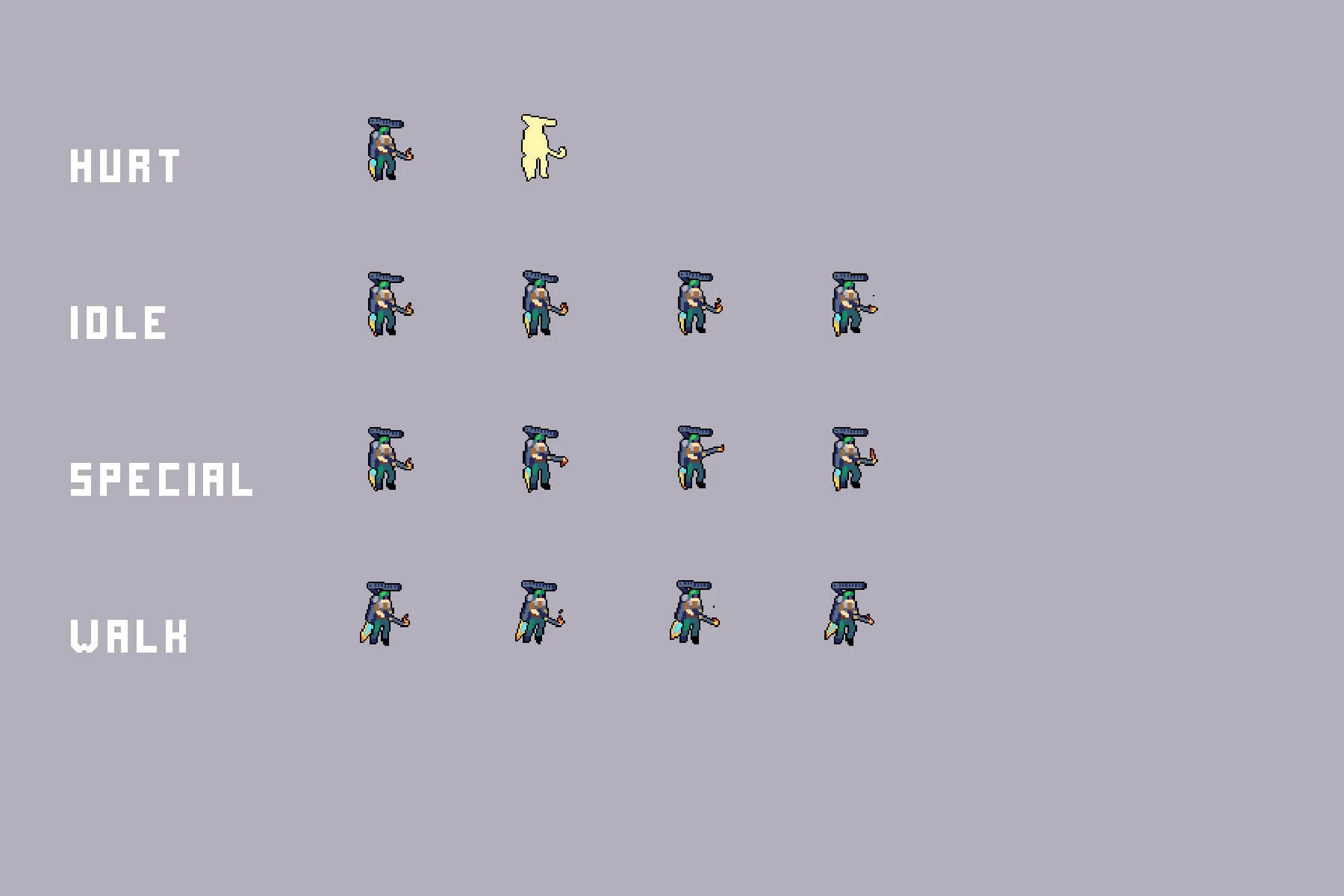 Residential Area Bosses Pixel Art