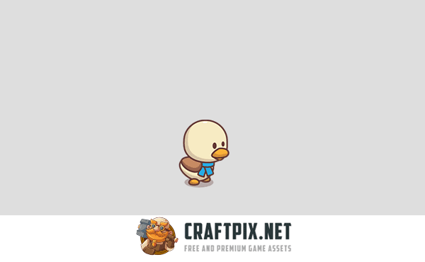 Cute Duckling Game Character Sprites