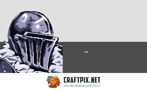 Knight Dialog Icon Pixel Art Pack