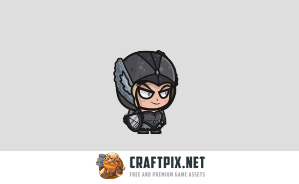 Chibi Valkyrie Character Sprites