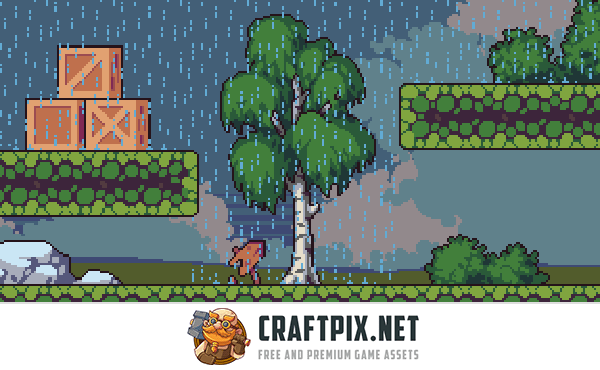 Weather Effects Pixel Art Assets Pack