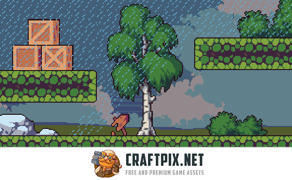 Weather Effects Pixel Art Assets Pack