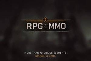 RPG与MMO游戏UI素材合集：打造沉浸式界面