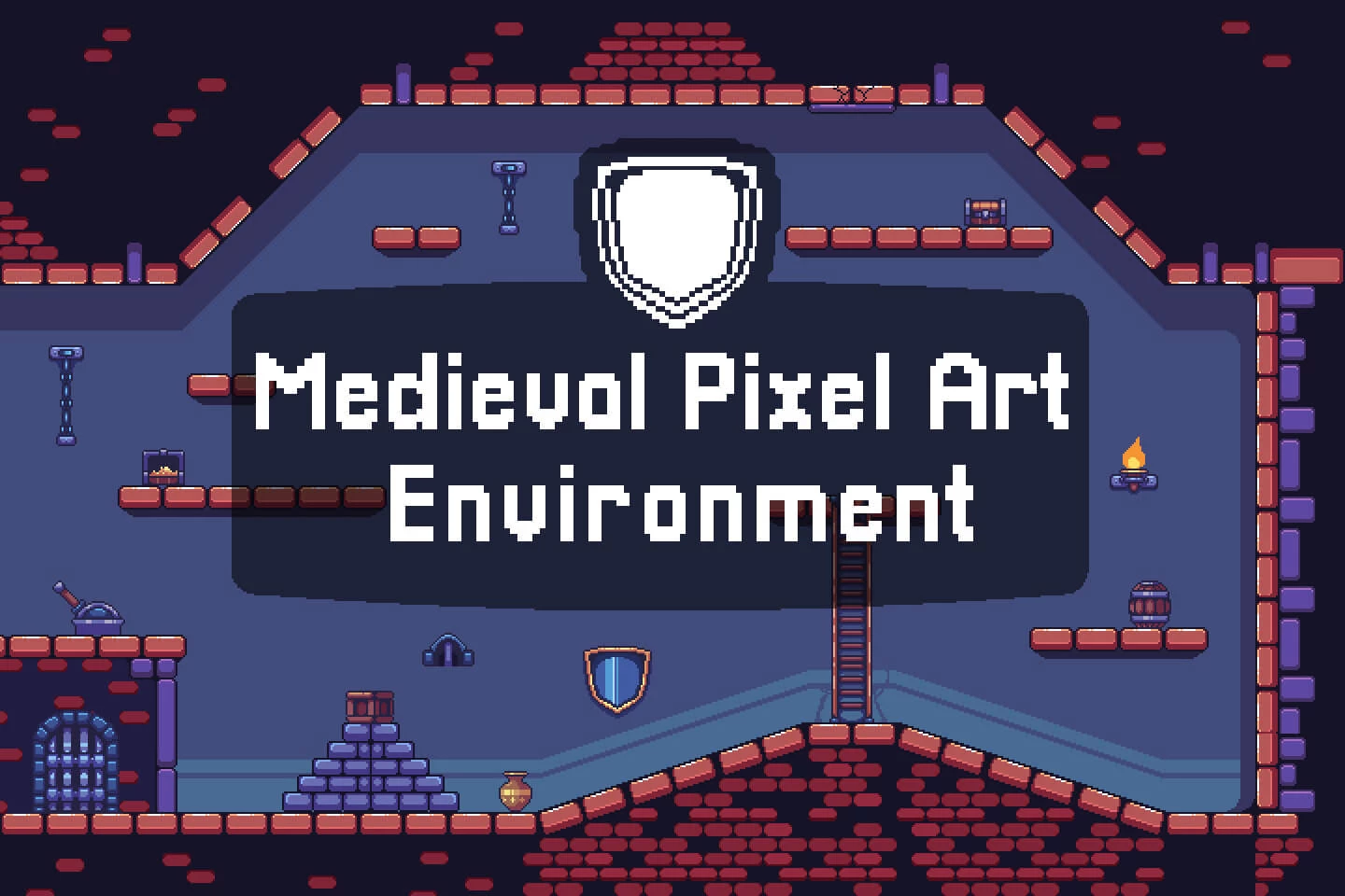 Medieval Tileset Pixel Art Pack
