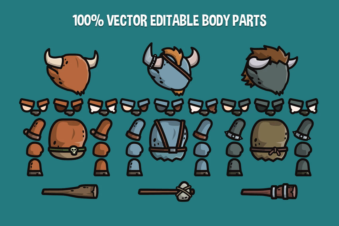 Minotaur Tiny Style 2D Sprites