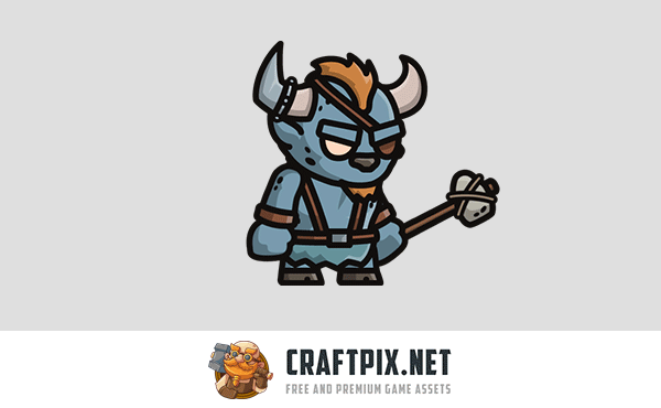 Minotaur Tiny Style 2D Sprites