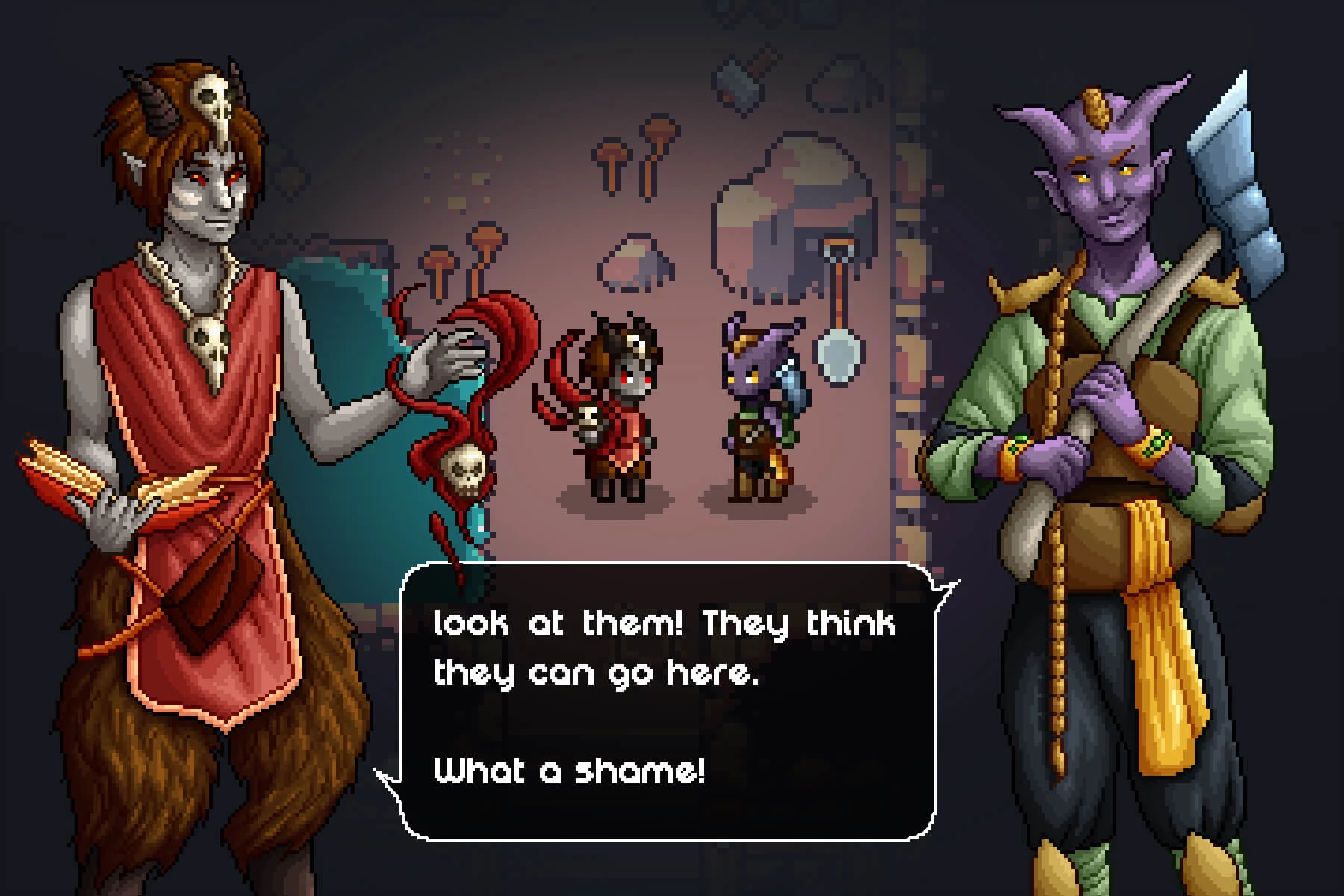Demon Characters Pixel Art