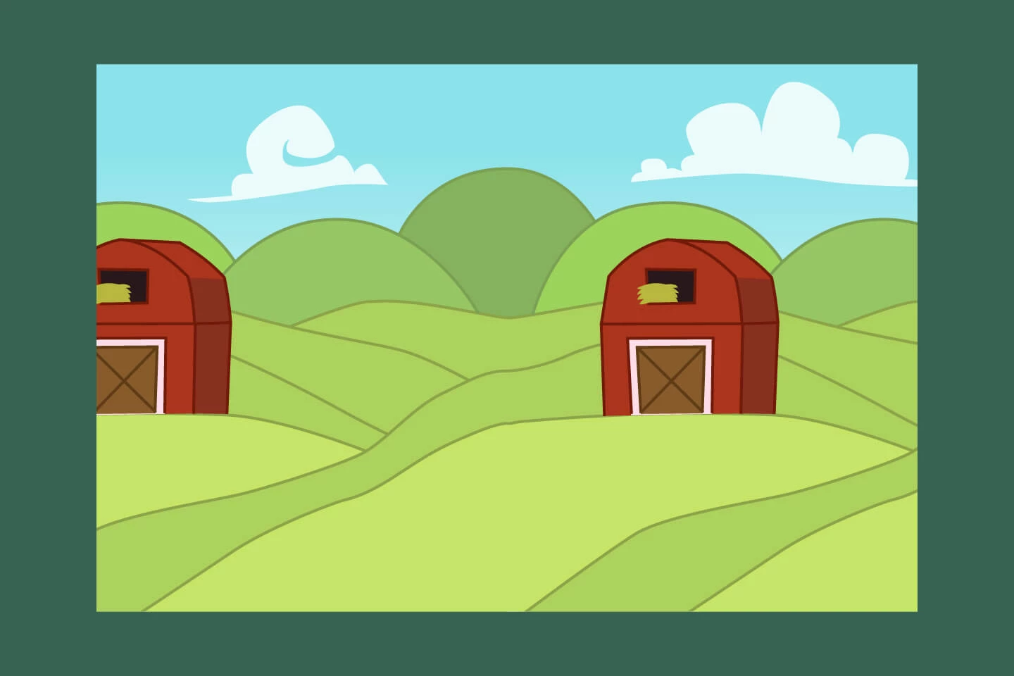 Farm Platformer Level Game Tileset