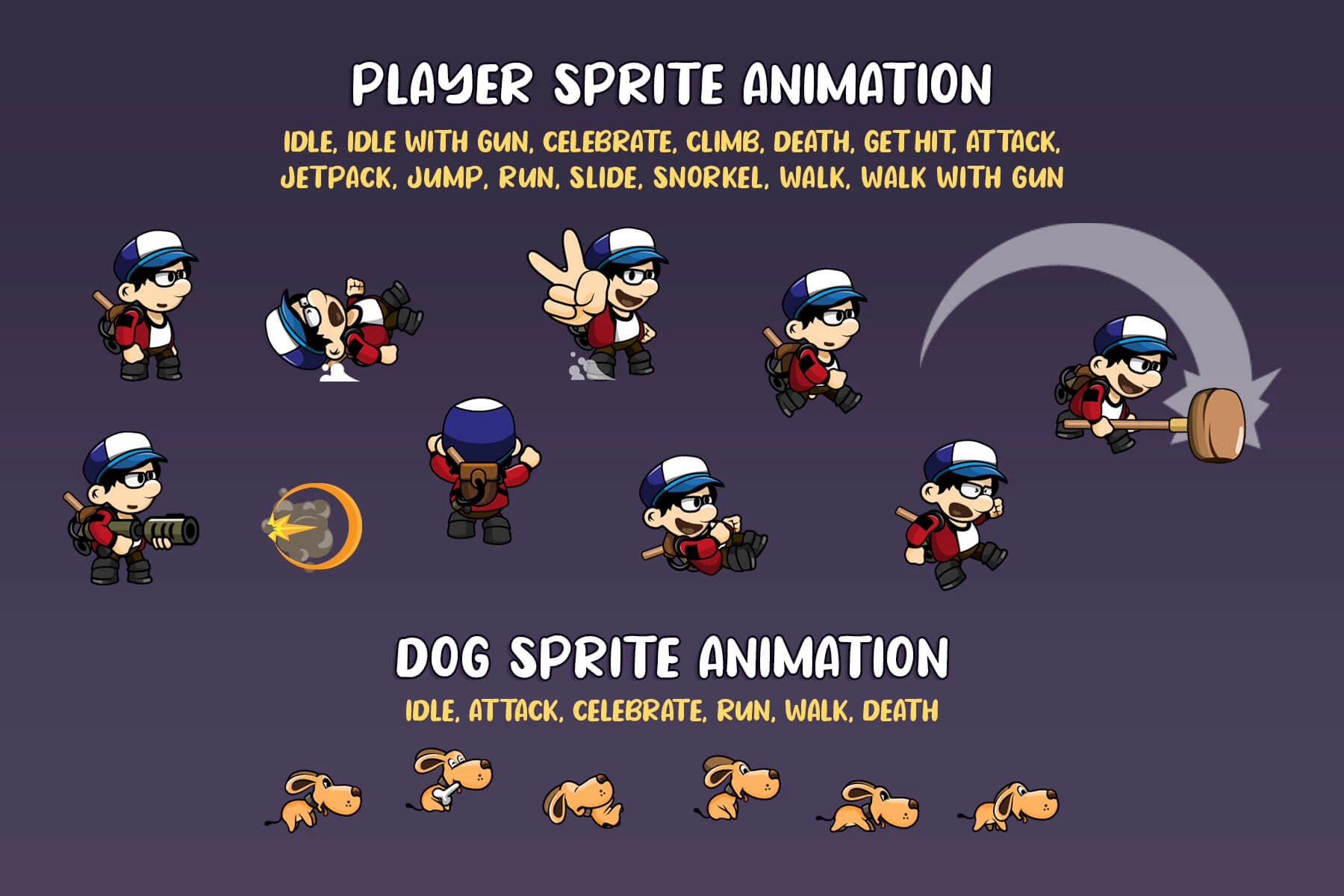 Main Character for 2D Platformer