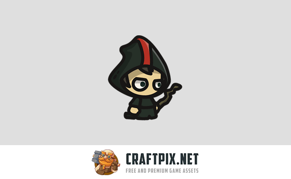 Necromancer Tiny Style 2D Character Sprites