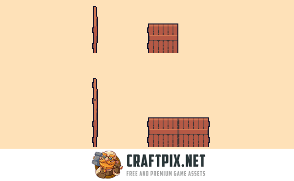 Village Pixel Tileset for Top-Down Defense