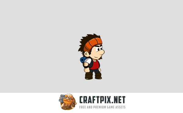 Animated Boy Character Sprite Pack