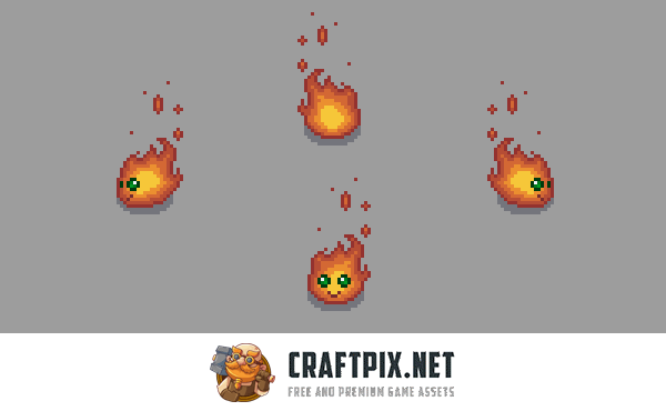 Top-Down Pixel Art Slime Monsters Sprite Pack