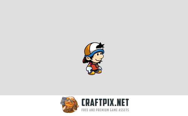 3 Chibi Cartoon Characters Sprite Pack