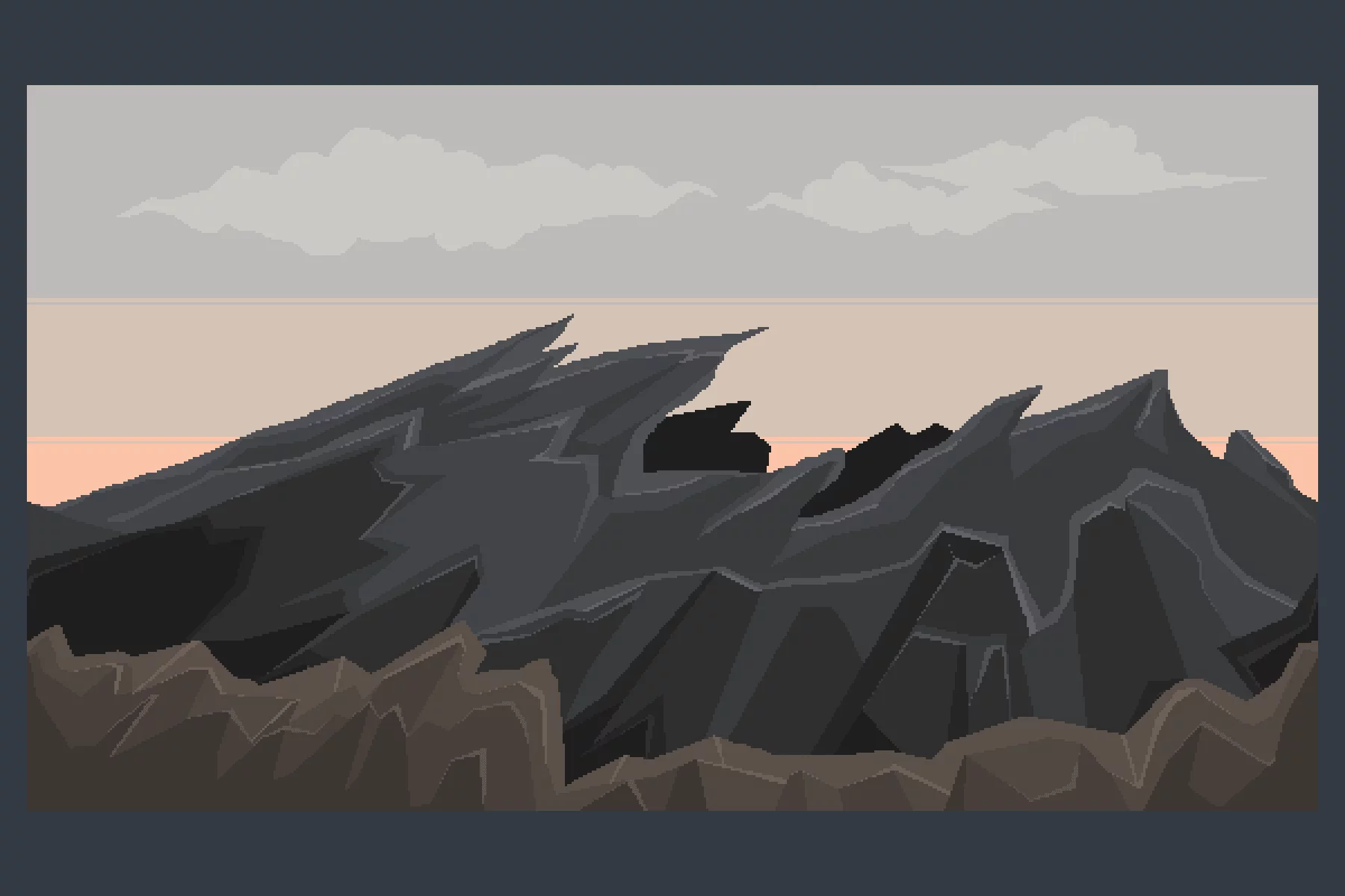4 Seamless Nature Pixel Backgrounds