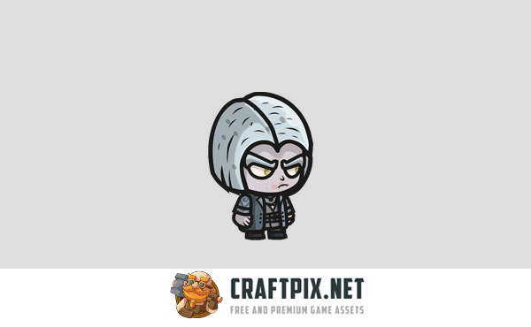 Vampire Chibi Character Sprites