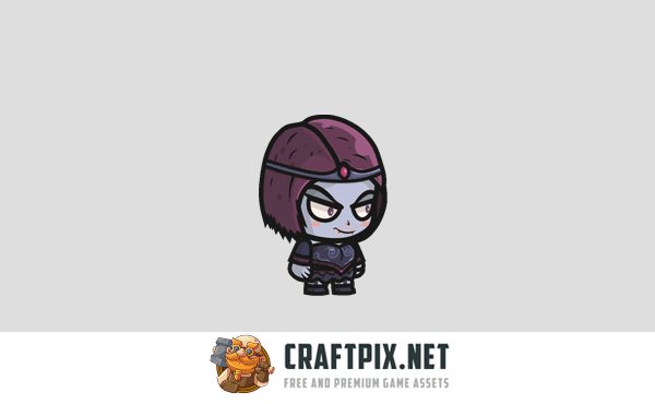 Vampire Chibi Character Sprites