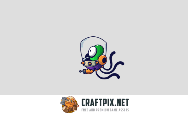 Alien V4 Character Sprites