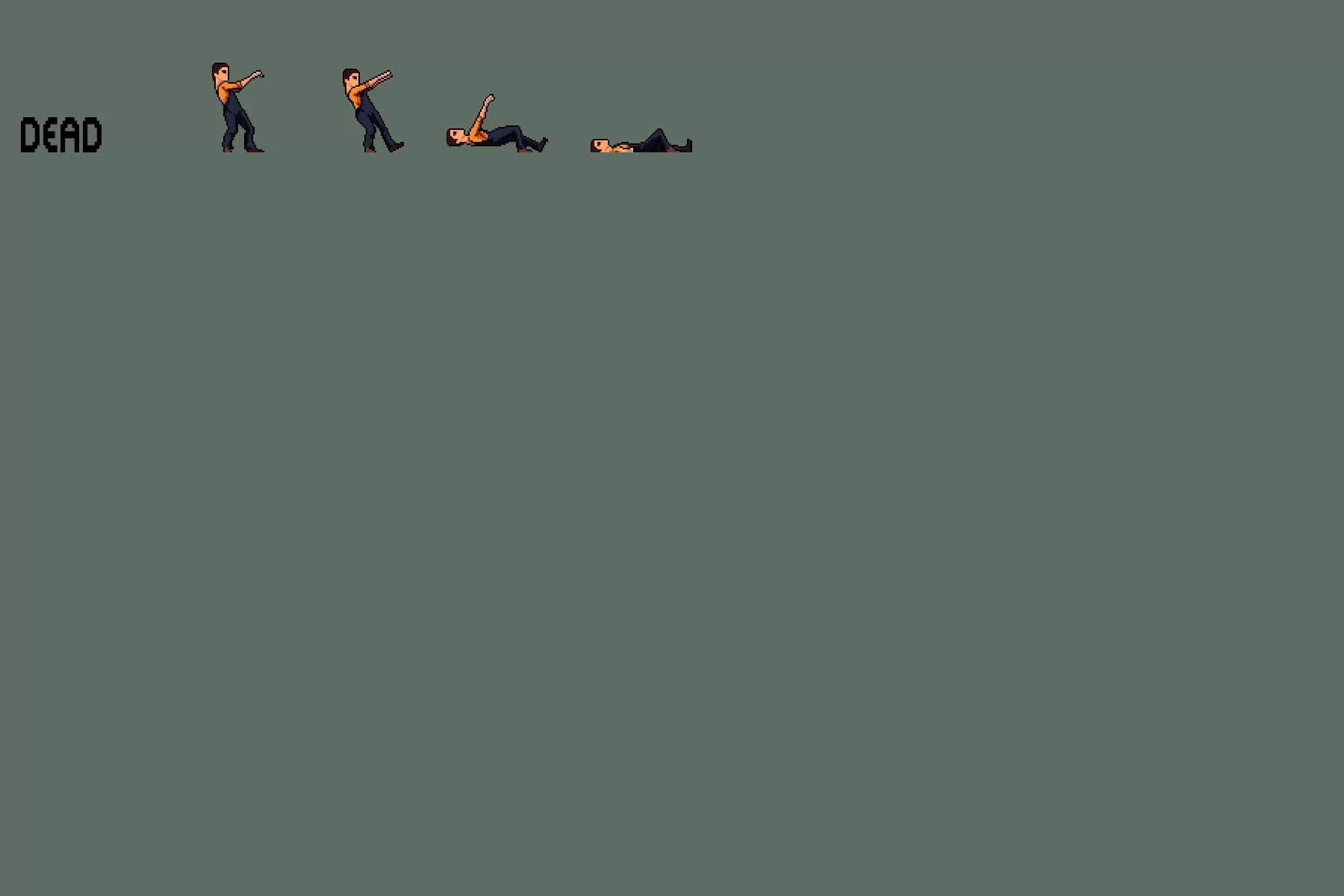 City Man Pixel Art Character Sprite Sheets