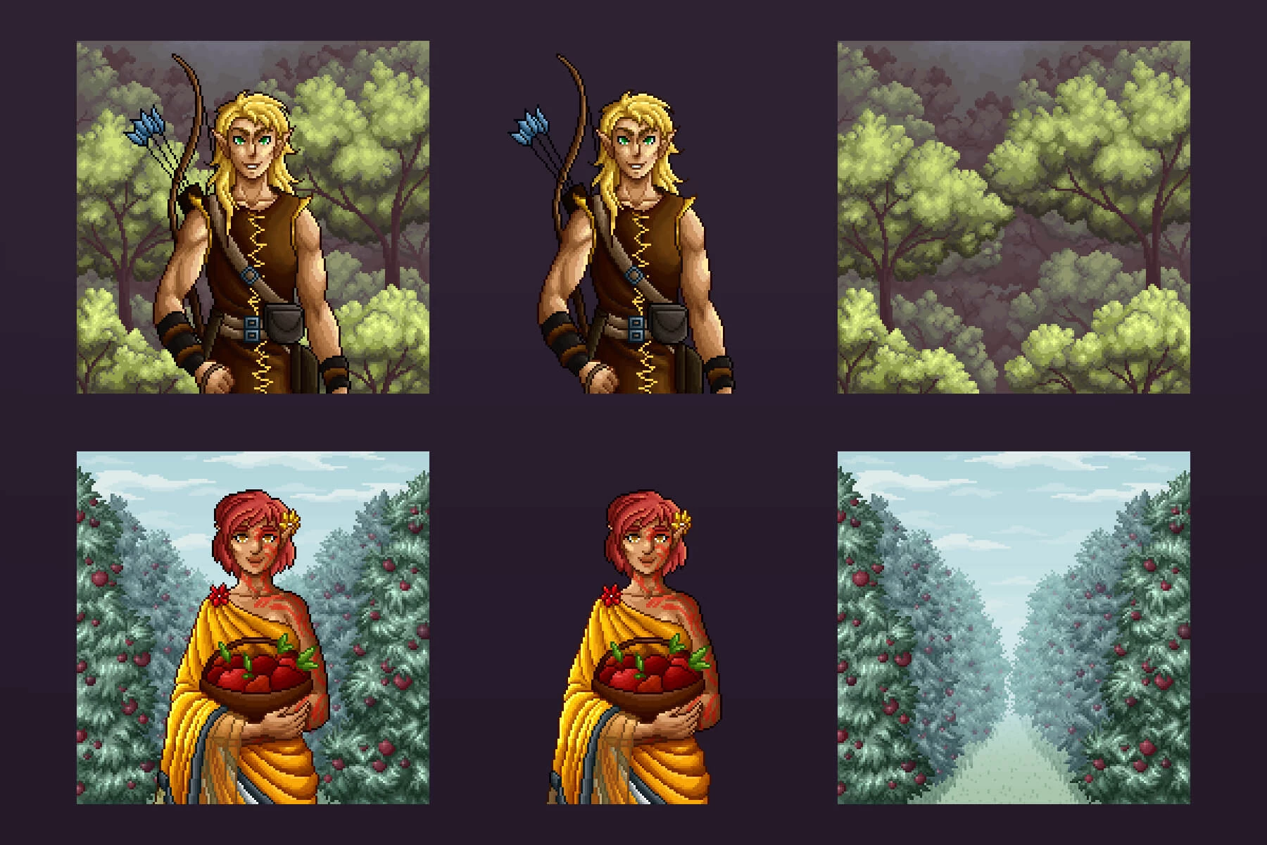 Civilian Elves TCG Pixel Art Pack