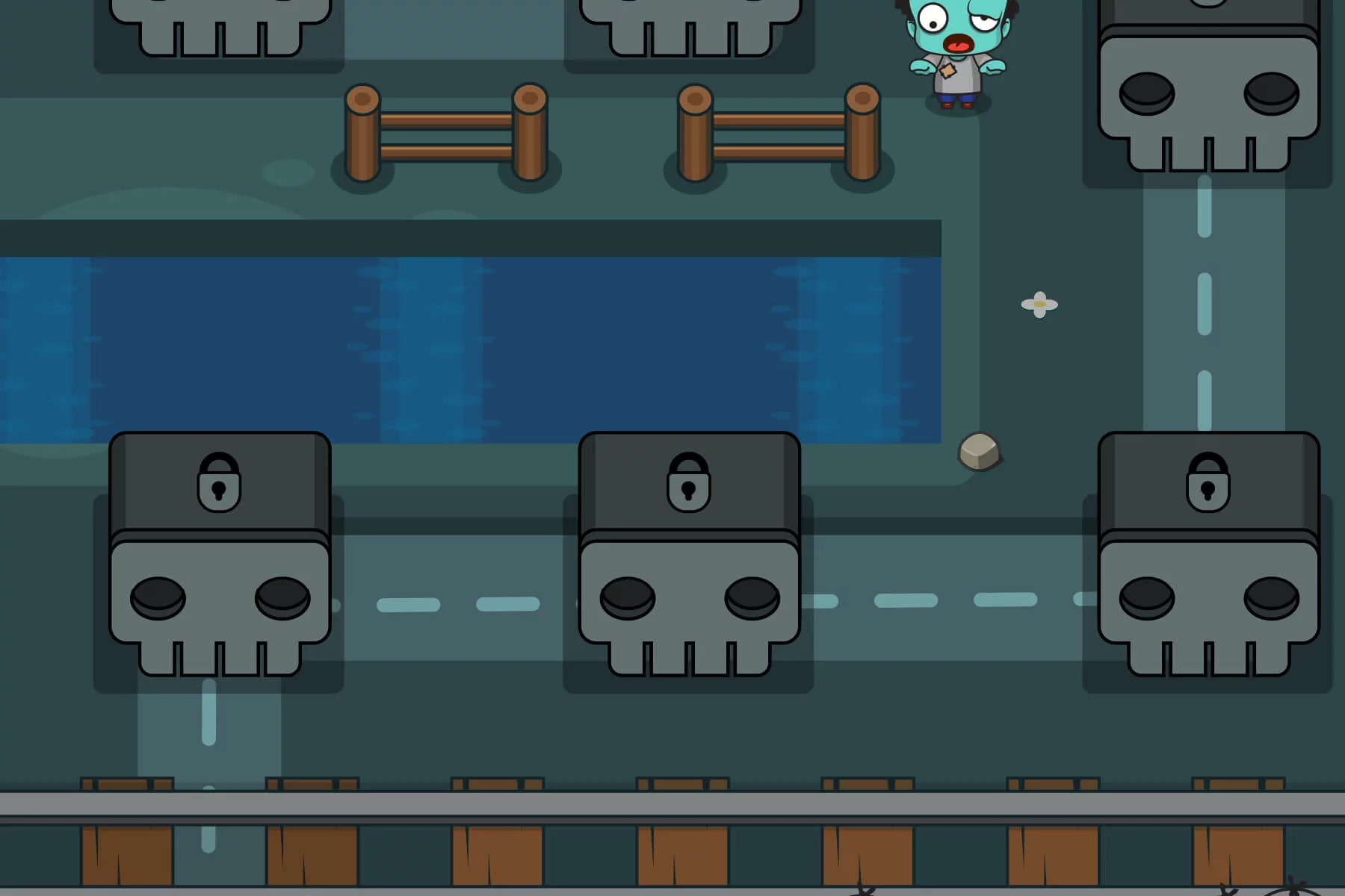 Top-Down Level Map Asset Pack for Zombie Game