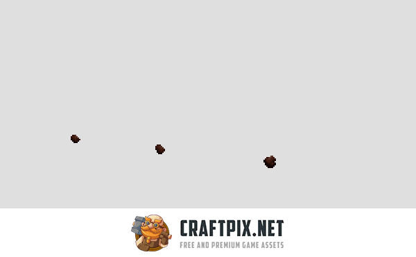 Top Down Smoke Sprites Pixel Art