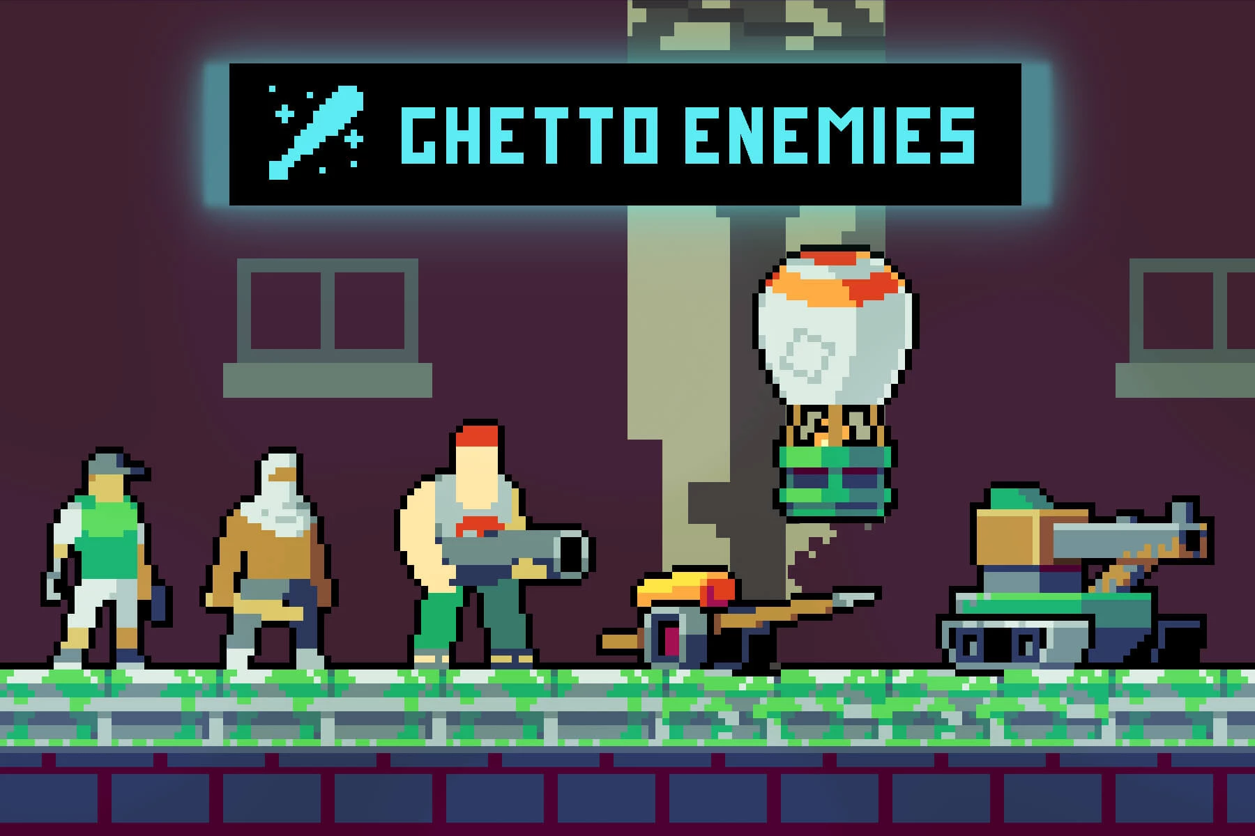 Pixel Art Enemy Character Pack